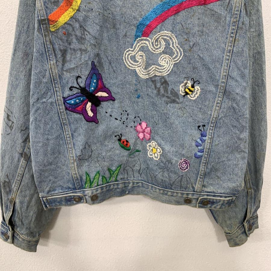 OLD GAP デニムジャケット L ライトブルー マルチカラー オールド