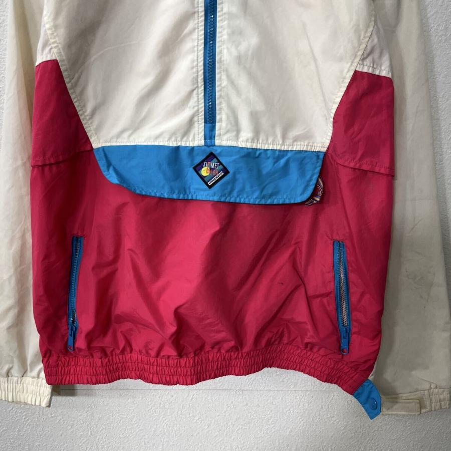 80s Woolrich WOMAN ジャケット M〜 ホワイト ピンク ウールリッチ