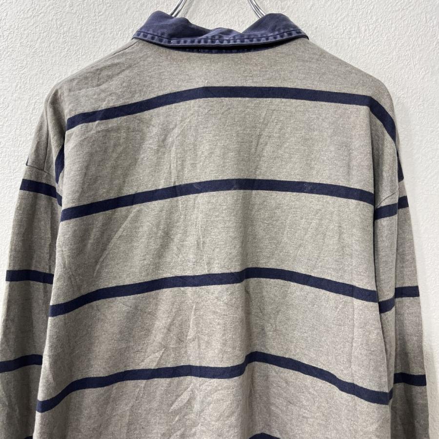90s Polo by Ralph Lauren 長袖 ポロシャツ ボーダー 古着 ラルフローレン Ralph Lauren POLO by 長袖 ボーダー ポロシャツ