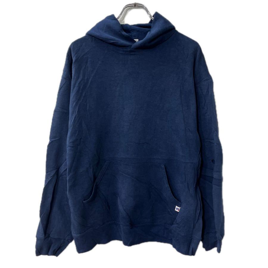 00s メキシコ製 Russell Athletic スウェット パーカー L ネイビー 
