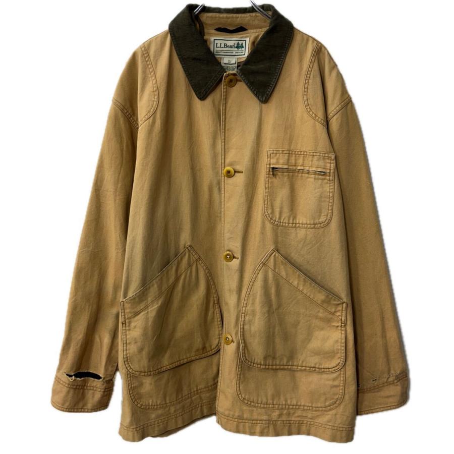 L.L.Bean ハンティングジャケット XL ブラウン エルエルビーン ボタン
