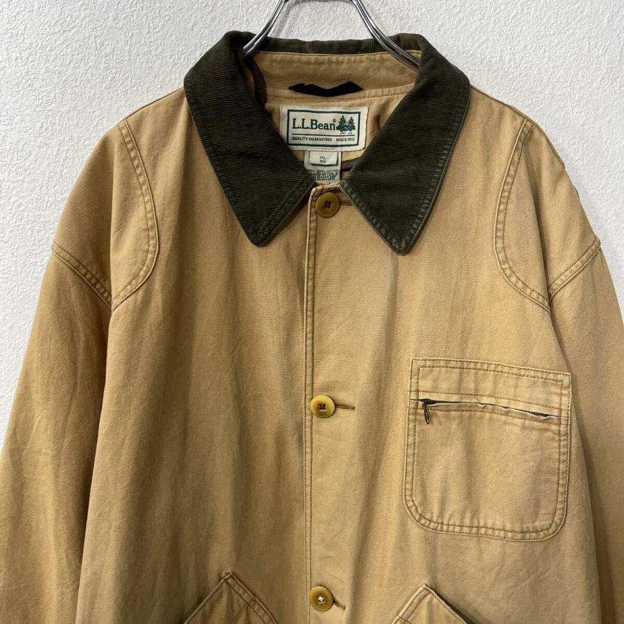 L.L.Bean ハンティングジャケット XL ブラウン エルエルビーン ボタン