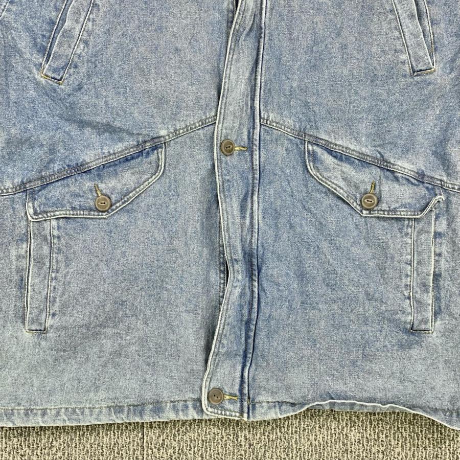80s CHAPS RALPH LAUREN デニムジャケット L ライトブルー チャップス