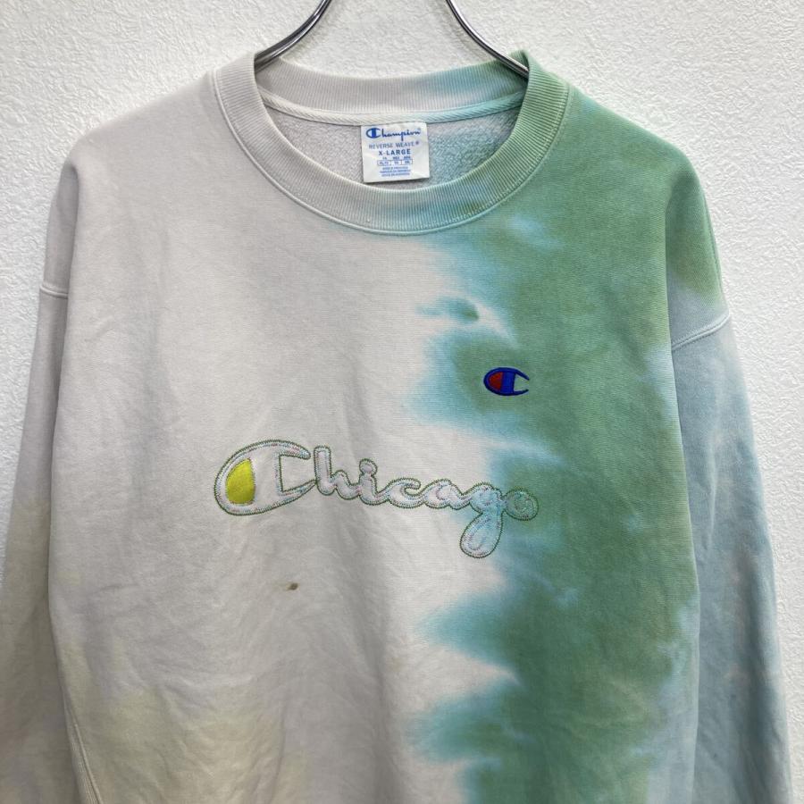 Champion REVERSE WEAVE ロゴスウェット トレーナー XL タイダイ 