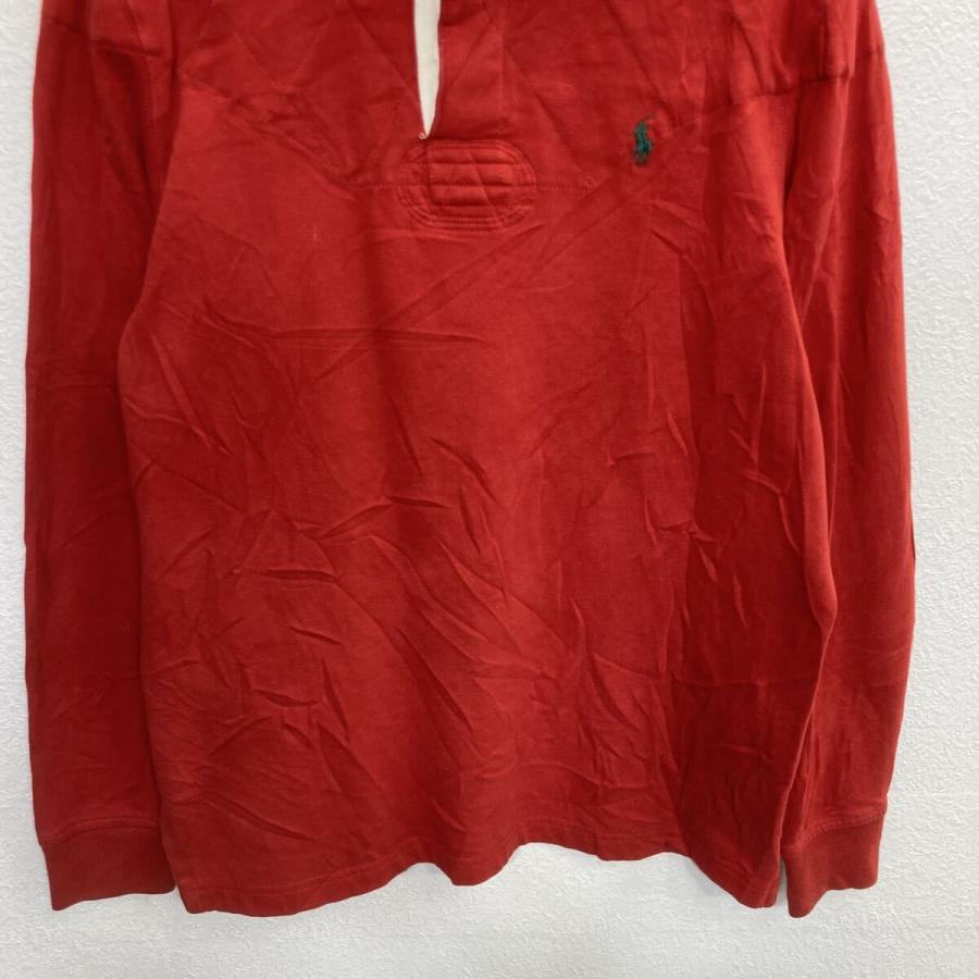 Polo by Ralph Lauren ラガーシャツ 赤 90s Polo Ralph Lauren 長袖 ラガーシャツ M レッド ポロラルフ