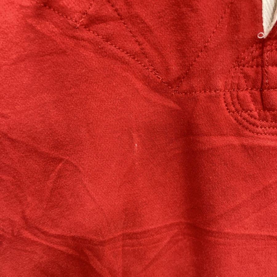 【美品】ラルフローレン・ラガーシャツ・ポニーロゴ刺繡・長袖シャツ・90s・XL 90s Polo Ralph Lauren 長袖 ラガーシャツ M レッド ポロラルフ