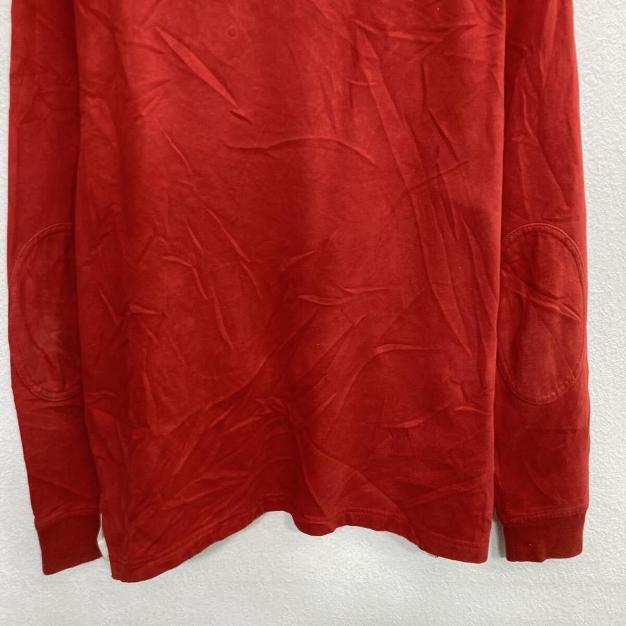 90s Polo Ralph Lauren 長袖 ラガーシャツ M レッド ポロラルフ
