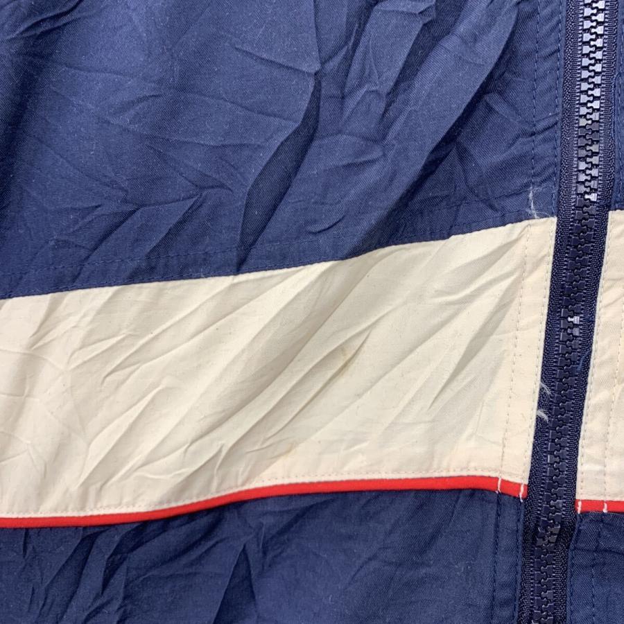 00s FILA ナイロンジャケット M ネイビー フィラ ジップアップ ワン