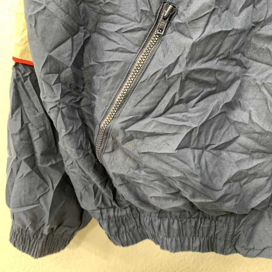 00s FILA ナイロンジャケット M ネイビー フィラ ジップアップ ワン