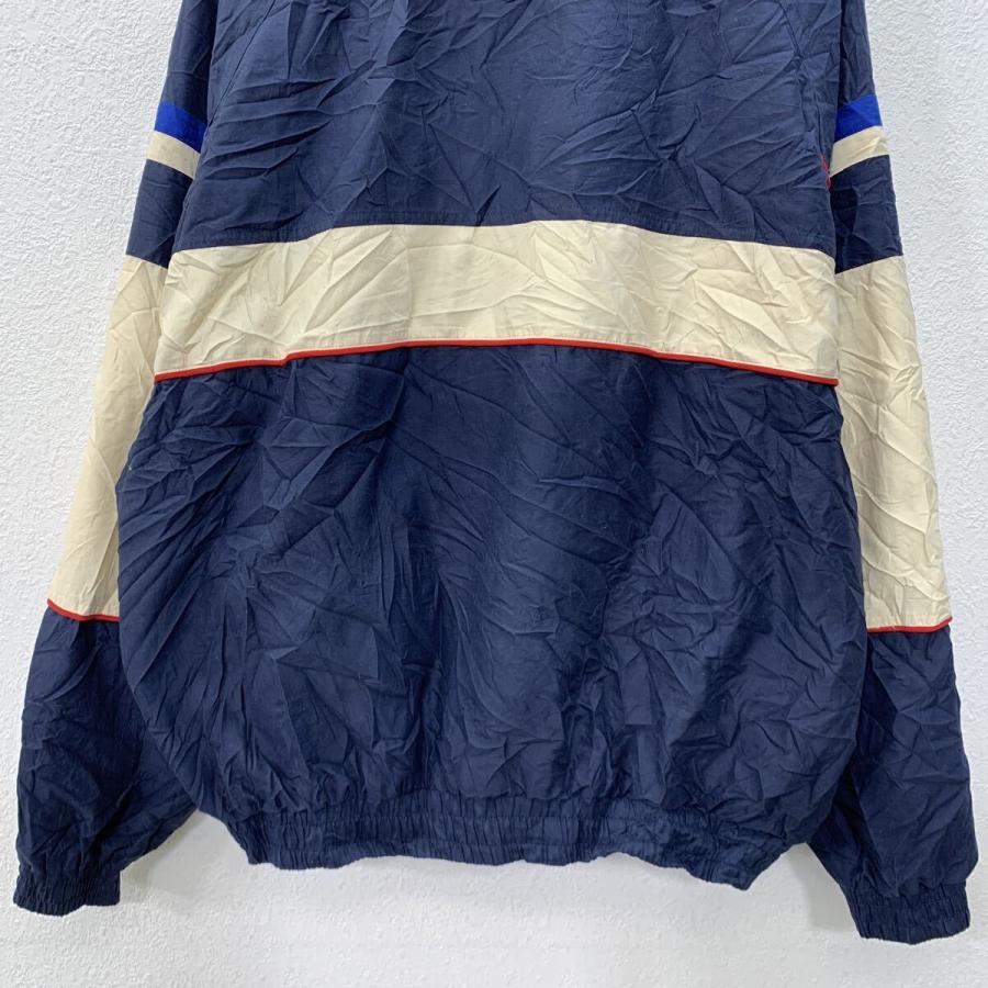 お値下げしました FILA ネイビー ジップアップジャケット 00s FILA ナイロンジャケット M ネイビー フィラ ジップアップ ワン