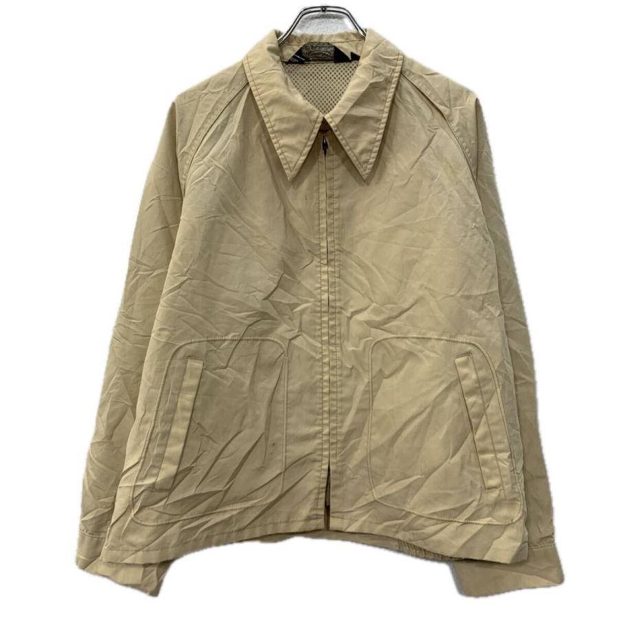 Sears スウィングトップ XL ベージュ シアーズ ジップアップ 薄手 