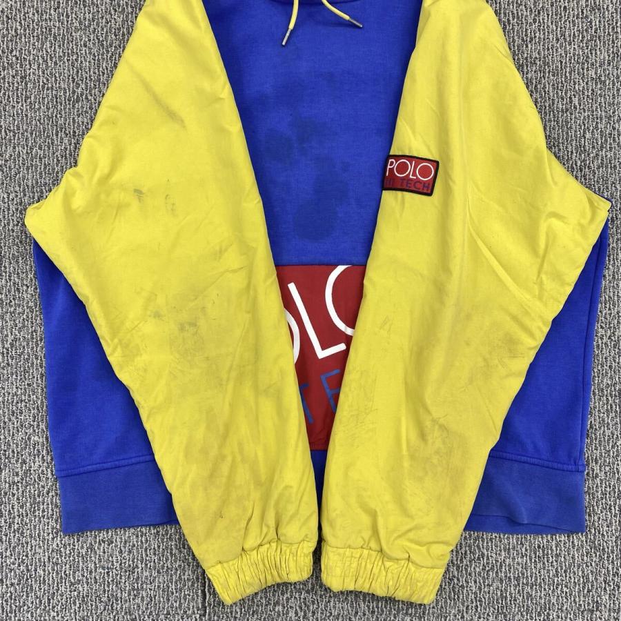 Polo by Ralph Lauren POLO HI TECH プリントスウェットパーカー XXL 