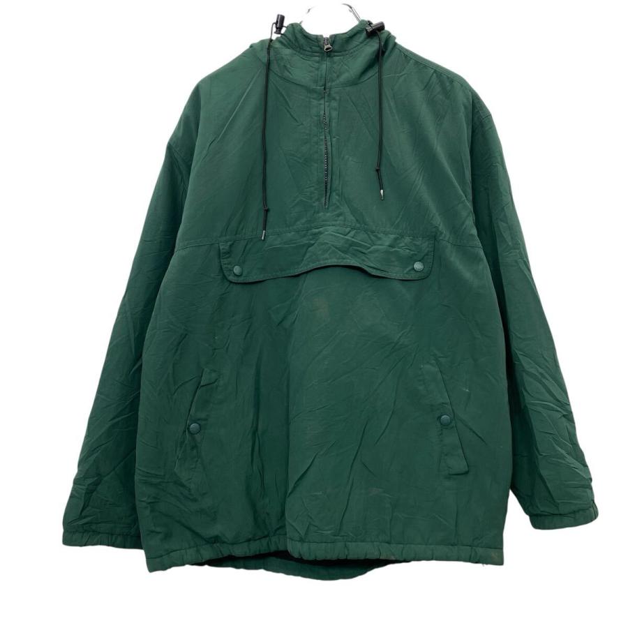 90s USA製 J.CREW SPORT アノラックパーカー M グリーン ジェイクルー