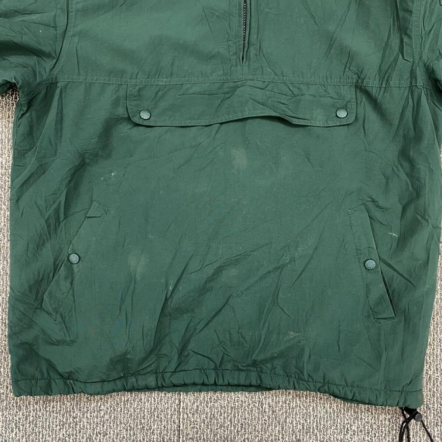90s USA製 J.CREW SPORT アノラックパーカー M グリーン ジェイクルー