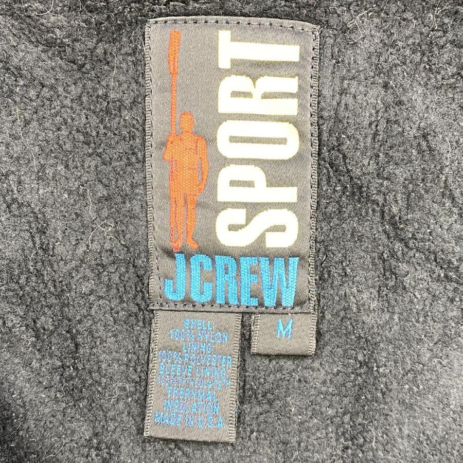 90s USA製 J.CREW SPORT アノラックパーカー M グリーン ジェイクルー