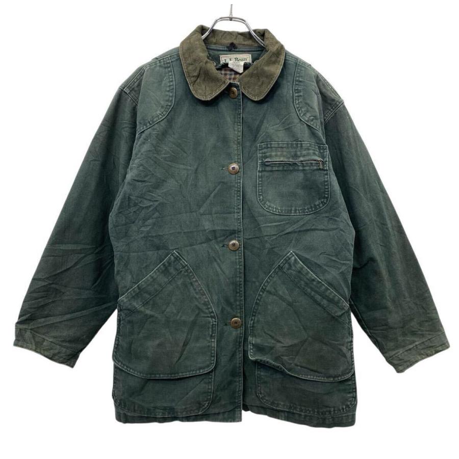 90s USA製 L.L.Bean ハンティングジャケット M グリーン