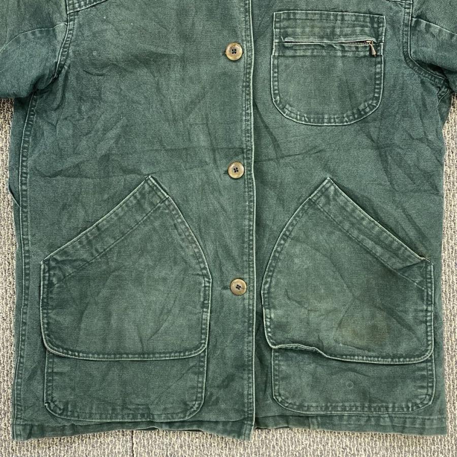 90s USA製 L.L.Bean ハンティングジャケット M グリーン エルエル