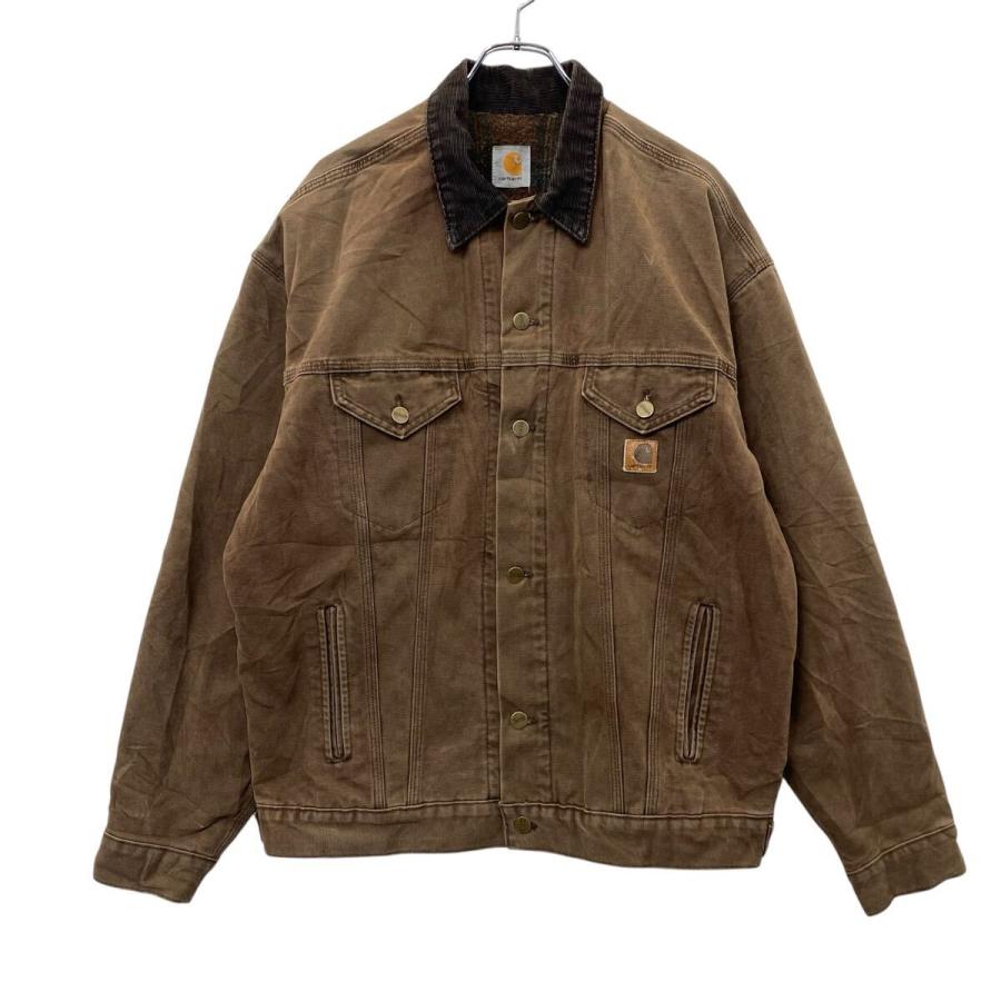 Carhartt ワークジャケット 3XL ビッグサイズ 裏地ブランケット Carhartt（カーハート） ブルゾン アウター ダックワークジャケット