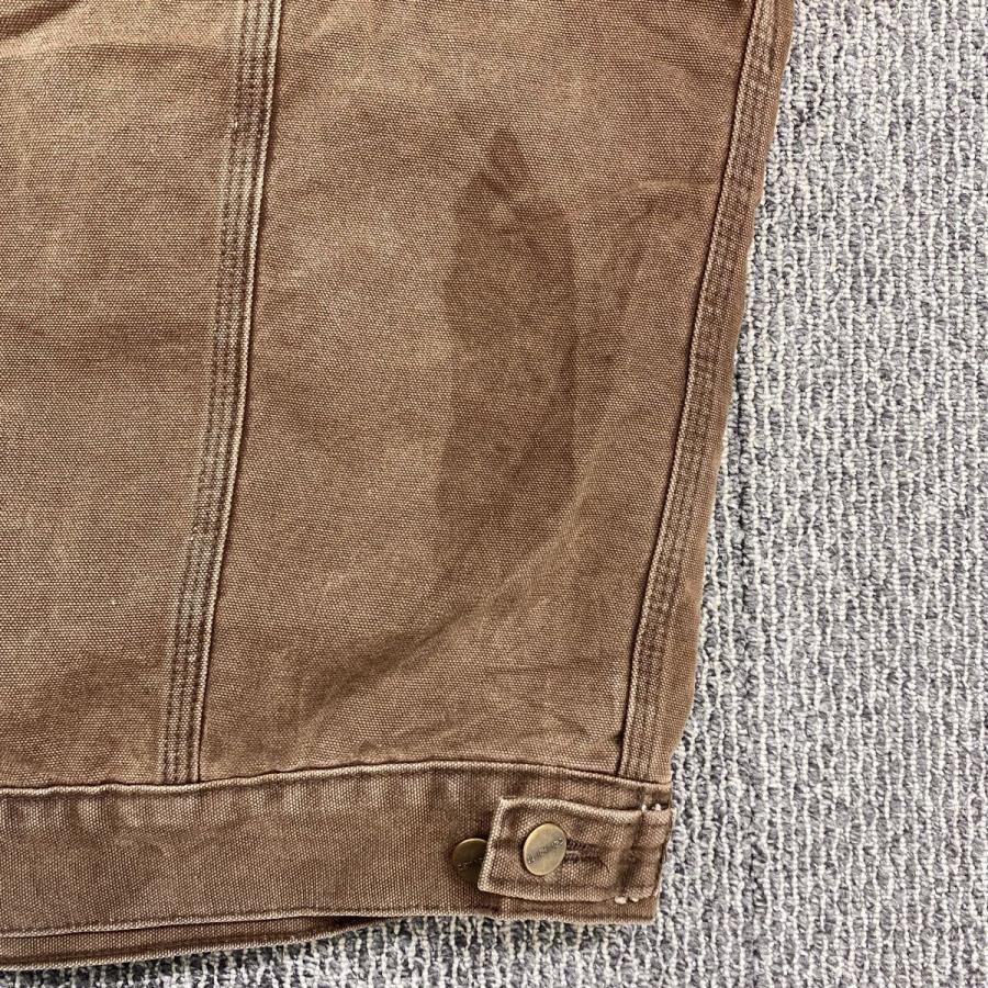 90s Carhartt ダック トラッカージャケット XL位 ブラウン カーハート