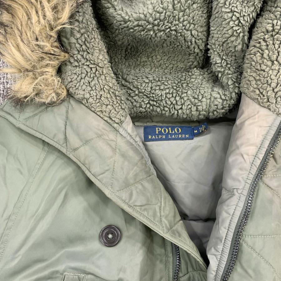 POLO RALPH LAUREN N-3B フライトジャケット M オリーブ ポロラルフ 