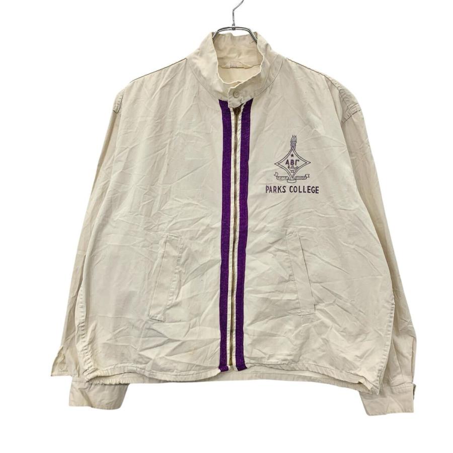 60s Vintage Champion ハリントンジャケット XL クリーム チャンピオン
