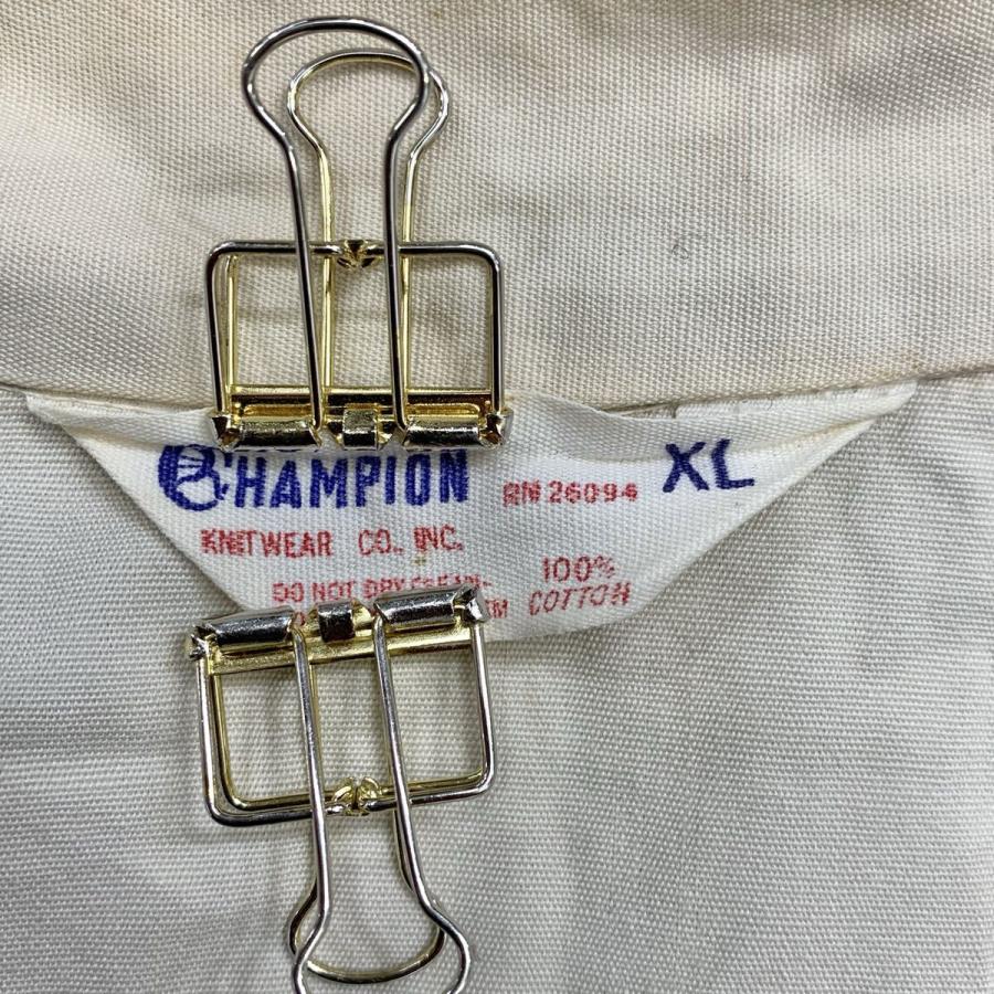 60s Vintage Champion ハリントンジャケット XL クリーム チャンピオン