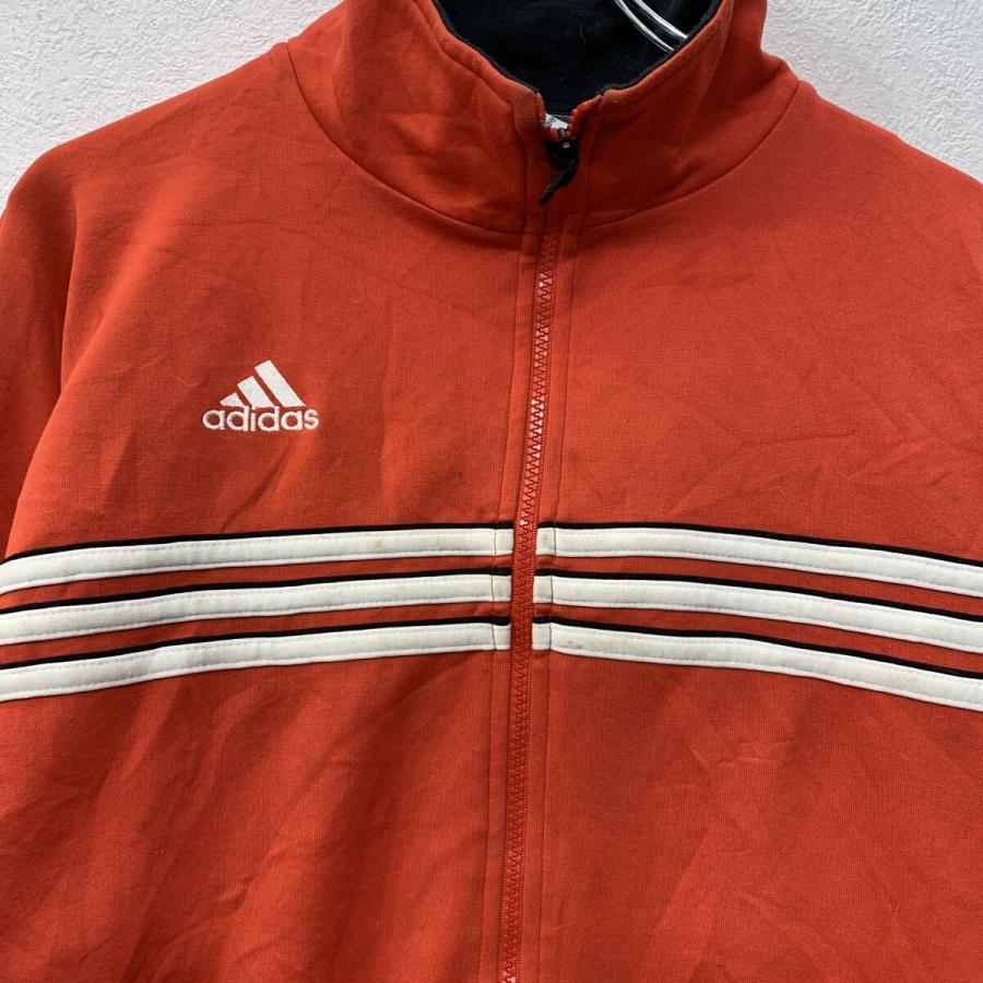 90s adidas ロゴジャージ XL レッド アディダス ジップアップ 90年代