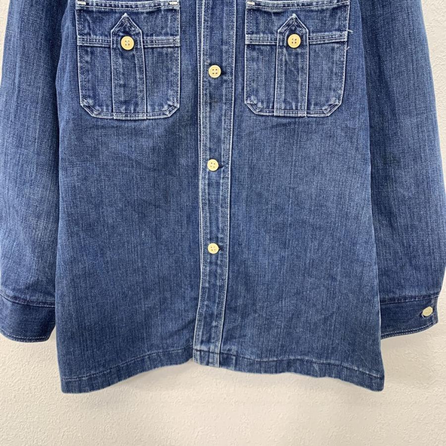 70sビンテージUSA製　Wrangler ボア襟付きデニムジャケットXLブルー 70s〜 USA製 Wrangler デニムジャケット M インディゴブルー