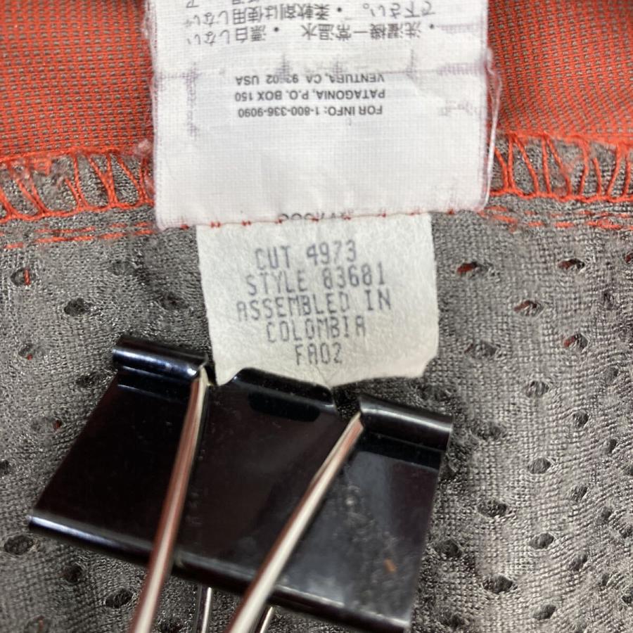 00s patagonia ディメンションジャケット S オレンジ系 パタゴニア