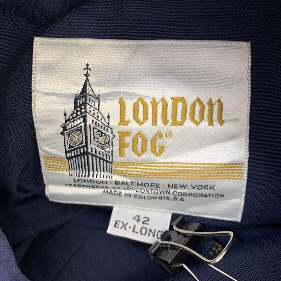 LONDON FOG スウィングトップ M〜 ネイビー ロンドンフォグ ジップ