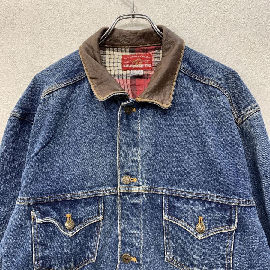MARLEORO COUNTRY STORE デニムジャケット L ブルー マルボロ 