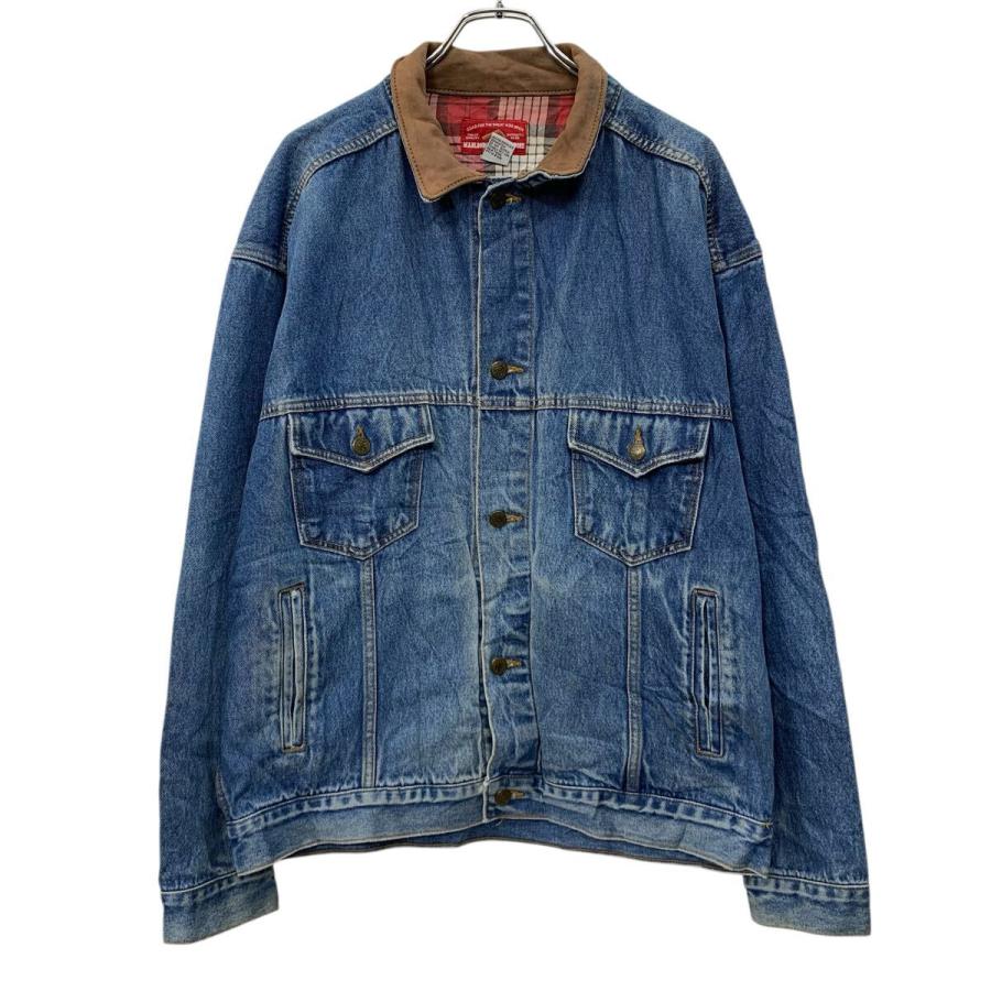 台湾製 MARLEORO COUNTRY STORE デニムジャケット XL ブルー マルボロ