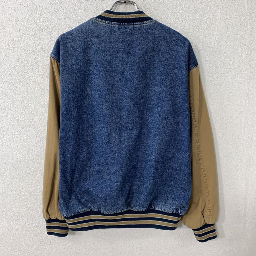 PORT AUTHORITY デニムジャケット M インディゴブルー ベージュ