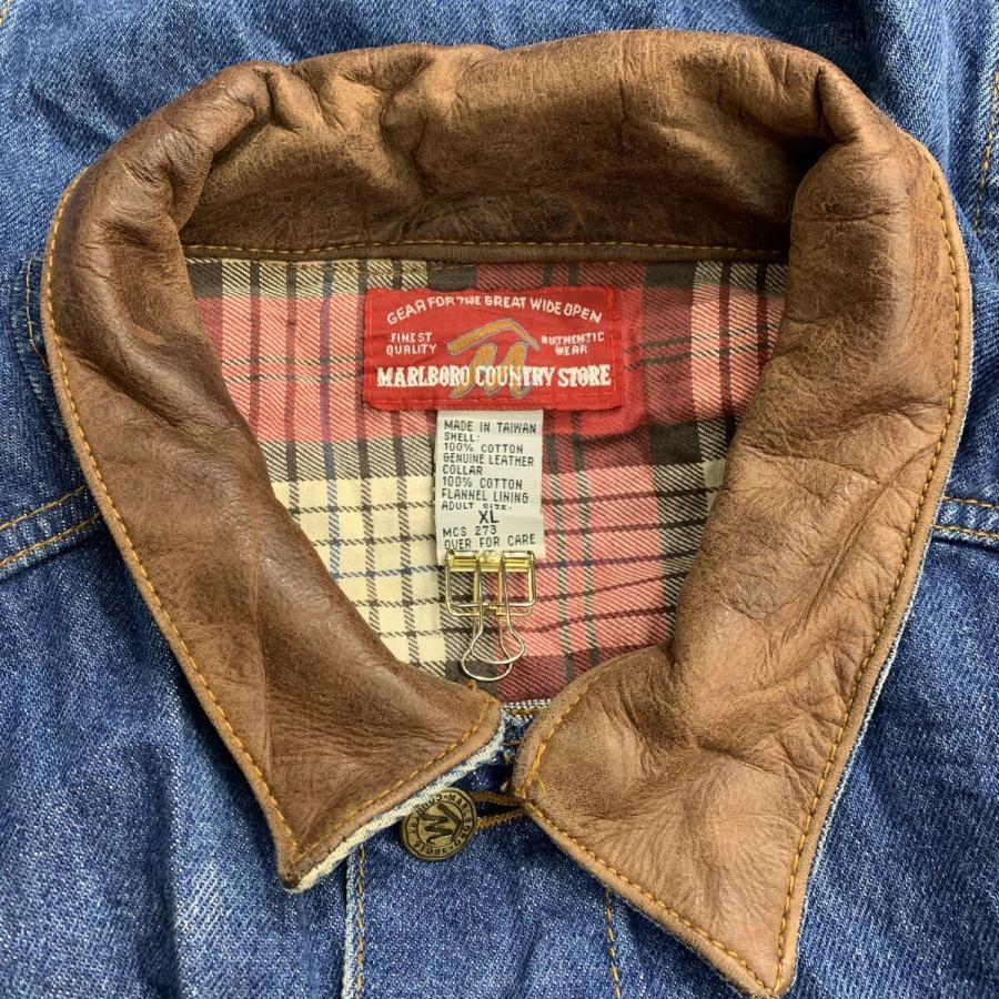 MARLBORO COUNTRY STORE デニムジャケット XL インディゴブルー 
