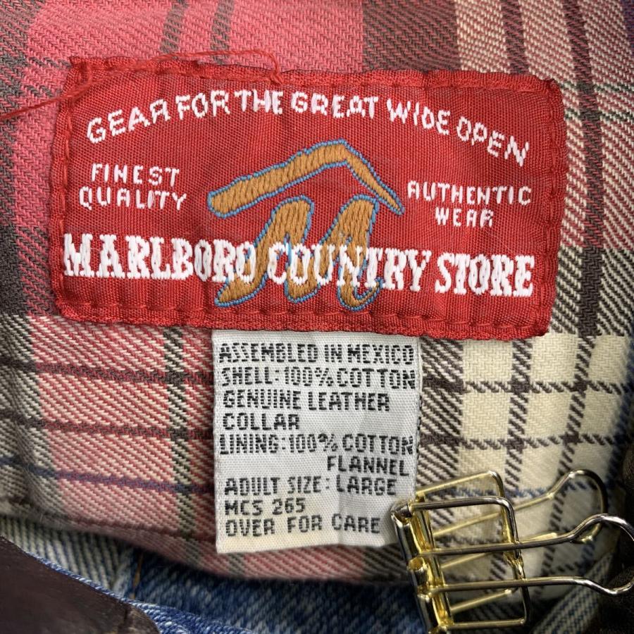 メキシコ製 MARLBORO COUNTRY STORE デニムジャケット L ブルー
