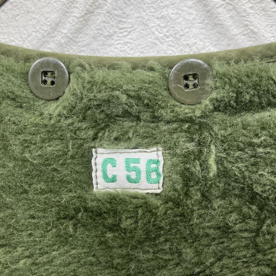 スウェーデン軍 Mー59 リバーシブル ボアライナー C58 オリーブ ボタン 