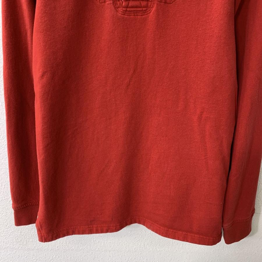 90s Polo Ralph Lauren 長袖 ラガーシャツ L レッド ポロラルフ
