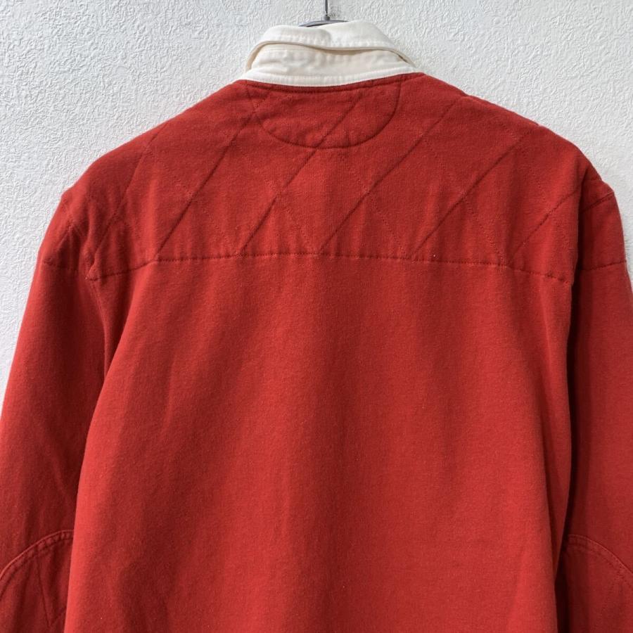 90s Polo Ralph Lauren 長袖 ラガーシャツ L レッド ポロラルフ