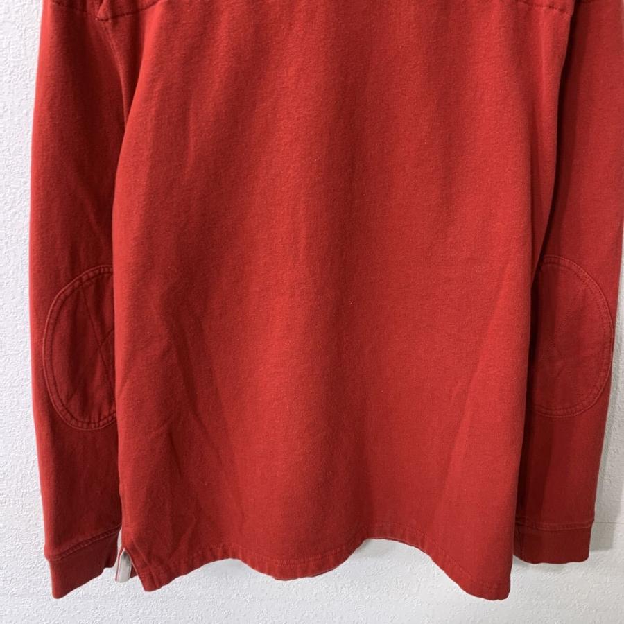 90s Polo Ralph Lauren 長袖 ラガーシャツ L レッド ポロラルフ