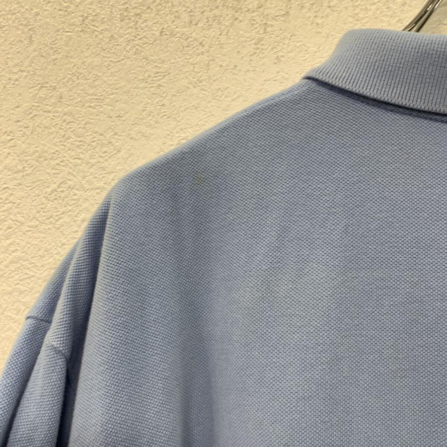 90s POLO by RALPH LAUREN 半袖 ポロシャツ XXL ブルー ポロバイラル