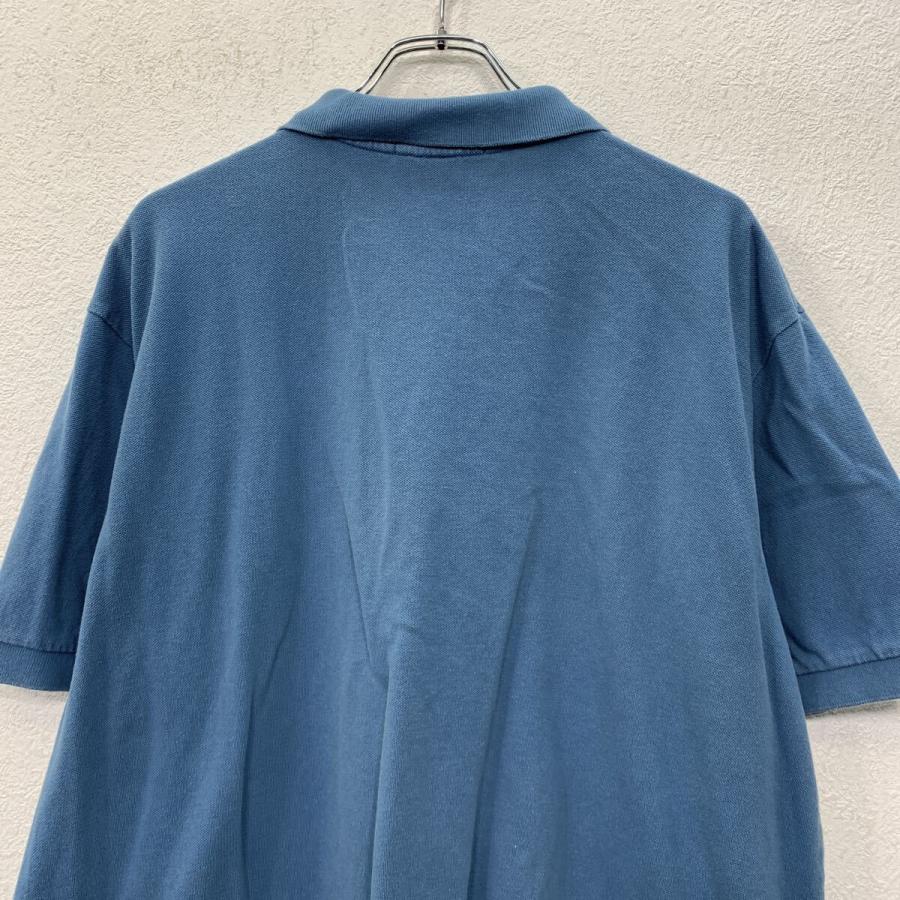 90s POLO by RALPH LAUREN 半袖 ポロシャツ XXL ブルー ポロバイラル