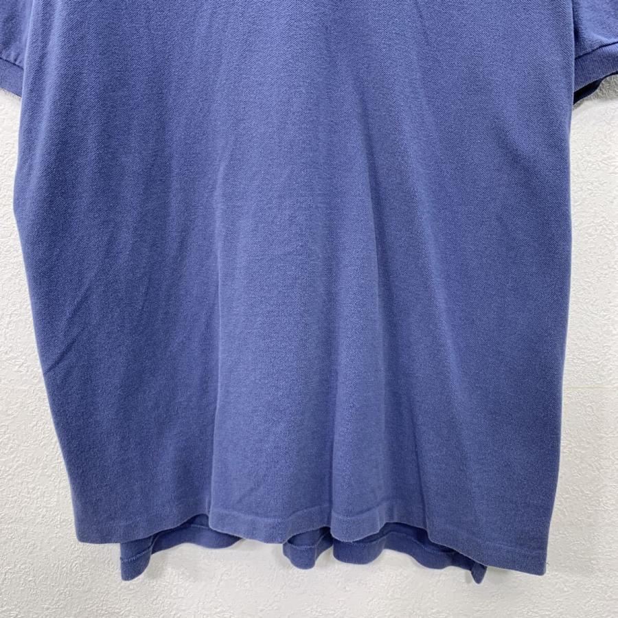 90s POLO by RALPH LAUREN 半袖 ポロシャツ XXL ネイビー ポロバイラル