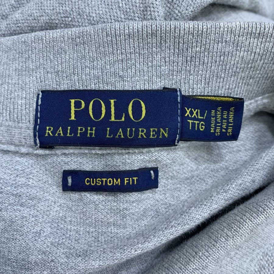 POLO RALPH LAUREN 半袖 ポロシャツ XXL グレー ポロラルフローレン