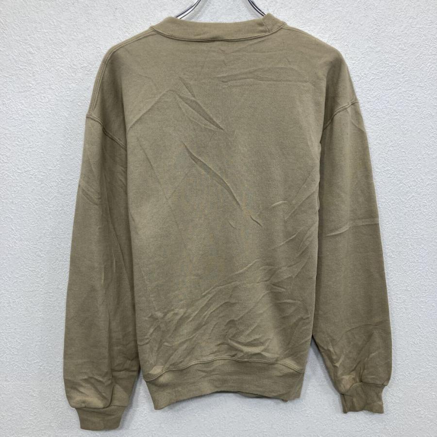 90s USA製 RUSSELL ATHLETIC 無地スウェット トレーナー M ベージュ