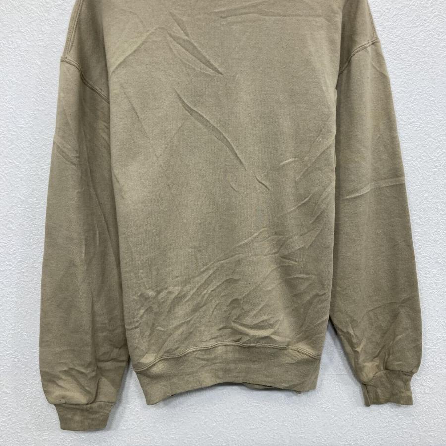 90s USA製 RUSSELL ATHLETIC 無地スウェット トレーナー M ベージュ