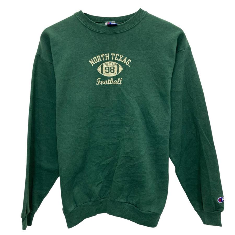 90s~ メキシコ製 Champion プリントスウェット トレーナー XL キッズ 
