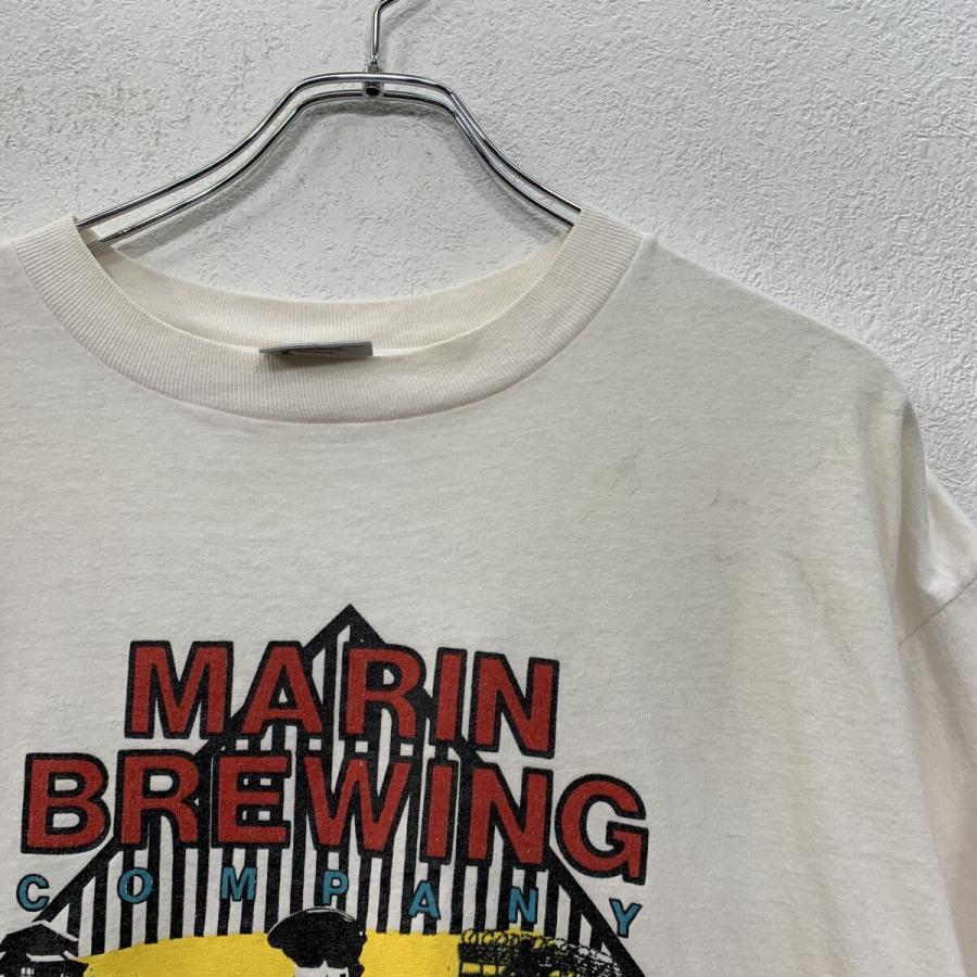 90s USA製 ONEITA 半袖 プリントTシャツ XXL ホワイト オニータ プル 