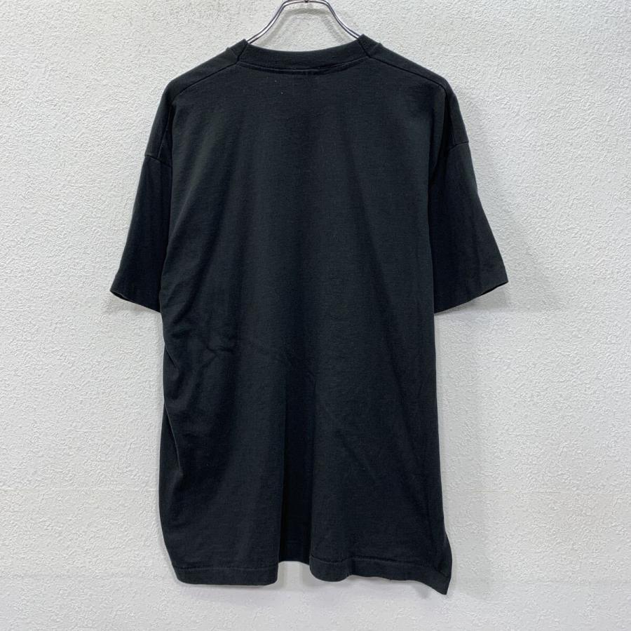 90s メキシコ製 FRUIT OF THE LOOM 半袖 プリントTシャツ XL ブラック