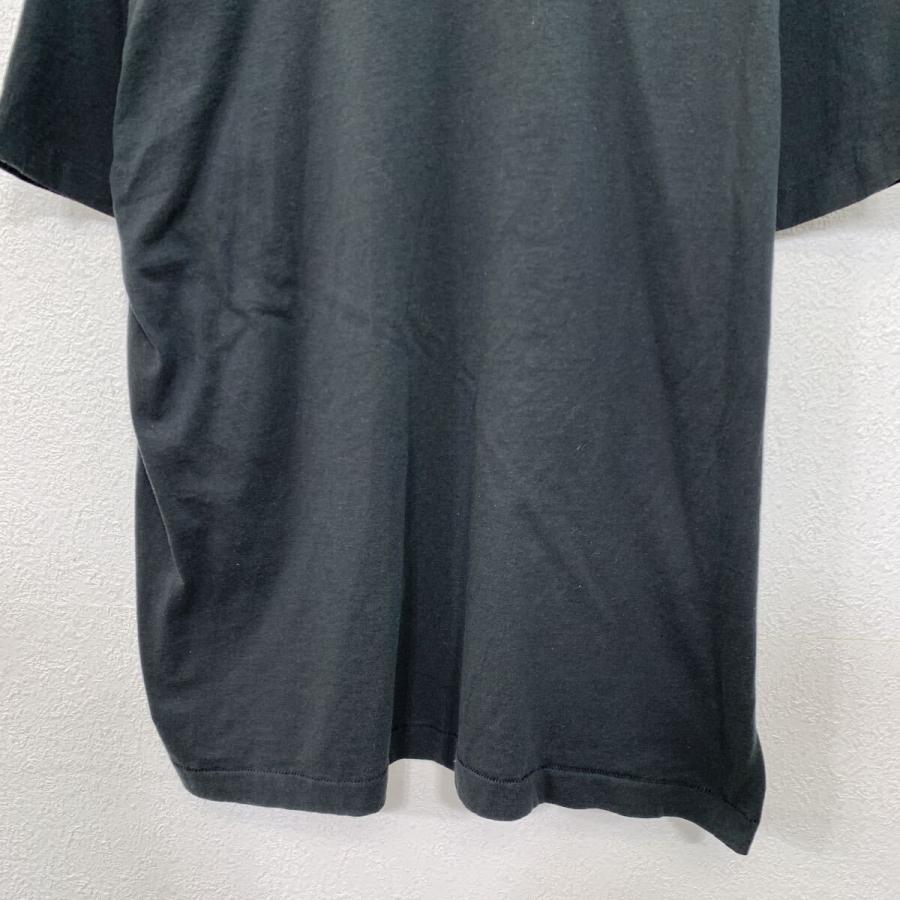 90s フルーツオブザルーム USA製 ブランク 黒 ポケットTシャツ XL 90s メキシコ製 FRUIT OF THE LOOM 半袖 プリントTシャツ XL ブラック