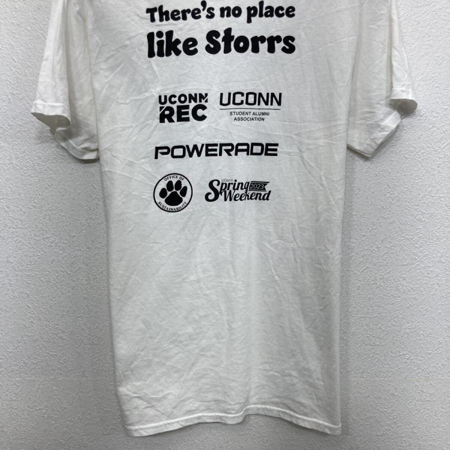 DELTA 半袖 ロゴTシャツ M ホワイト デルタ プルオーバー クルーネック 